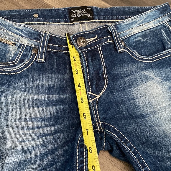 Rerock for Express Jeans Skinny Jeans Womens Size 2L - Picture 13 of 14